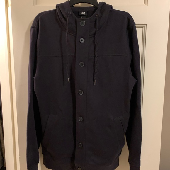 H&M hooded button up - Picture 2 of 3